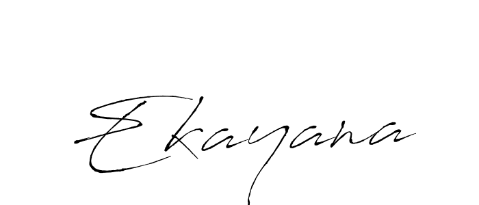 Create a beautiful signature design for name Ekayana. With this signature (Antro_Vectra) fonts, you can make a handwritten signature for free. Ekayana signature style 6 images and pictures png