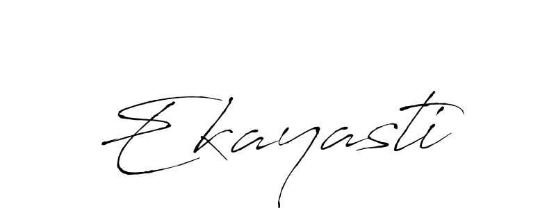 if you are searching for the best signature style for your name Ekayasti. so please give up your signature search. here we have designed multiple signature styles  using Antro_Vectra. Ekayasti signature style 6 images and pictures png