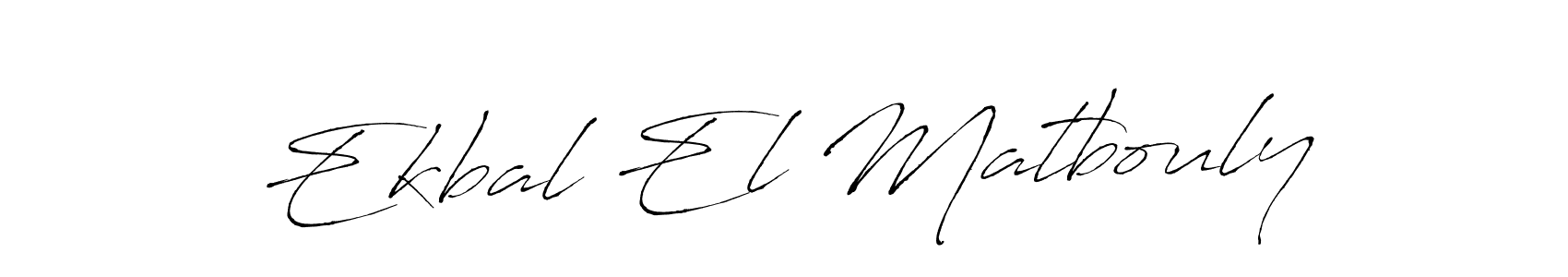 Also You can easily find your signature by using the search form. We will create Ekbal El Matbouly name handwritten signature images for you free of cost using Antro_Vectra sign style. Ekbal El Matbouly signature style 6 images and pictures png