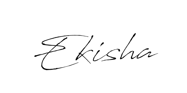 Once you've used our free online signature maker to create your best signature Antro_Vectra style, it's time to enjoy all of the benefits that Ekisha name signing documents. Ekisha signature style 6 images and pictures png