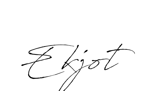 Antro_Vectra is a professional signature style that is perfect for those who want to add a touch of class to their signature. It is also a great choice for those who want to make their signature more unique. Get Ekjot name to fancy signature for free. Ekjot signature style 6 images and pictures png