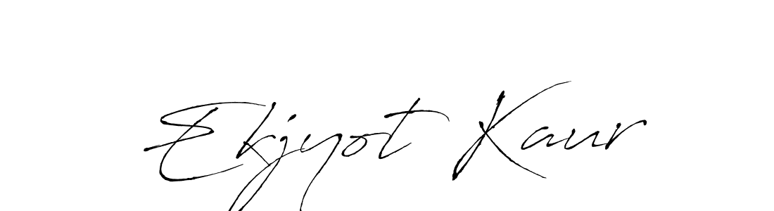 The best way (Antro_Vectra) to make a short signature is to pick only two or three words in your name. The name Ekjyot Kaur include a total of six letters. For converting this name. Ekjyot Kaur signature style 6 images and pictures png