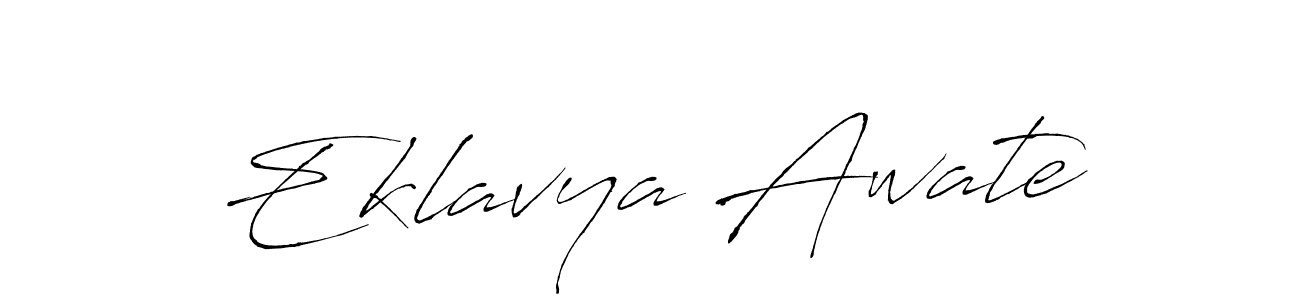 Use a signature maker to create a handwritten signature online. With this signature software, you can design (Antro_Vectra) your own signature for name Eklavya Awate. Eklavya Awate signature style 6 images and pictures png