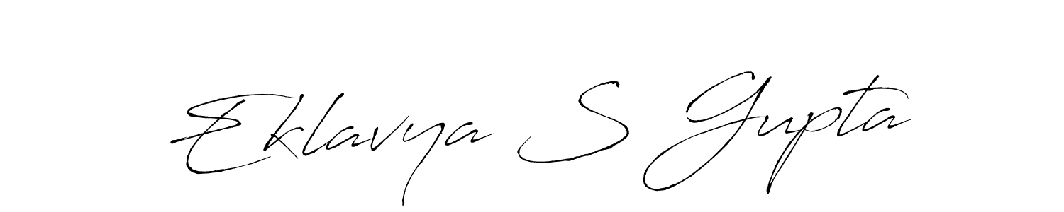 You should practise on your own different ways (Antro_Vectra) to write your name (Eklavya S Gupta) in signature. don't let someone else do it for you. Eklavya S Gupta signature style 6 images and pictures png