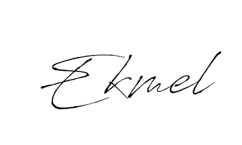 The best way (Antro_Vectra) to make a short signature is to pick only two or three words in your name. The name Ekmel include a total of six letters. For converting this name. Ekmel signature style 6 images and pictures png
