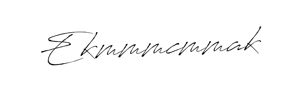 Create a beautiful signature design for name Ekmmmcmmak. With this signature (Antro_Vectra) fonts, you can make a handwritten signature for free. Ekmmmcmmak signature style 6 images and pictures png