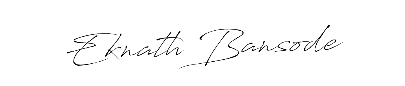 It looks lik you need a new signature style for name Eknath Bansode. Design unique handwritten (Antro_Vectra) signature with our free signature maker in just a few clicks. Eknath Bansode signature style 6 images and pictures png