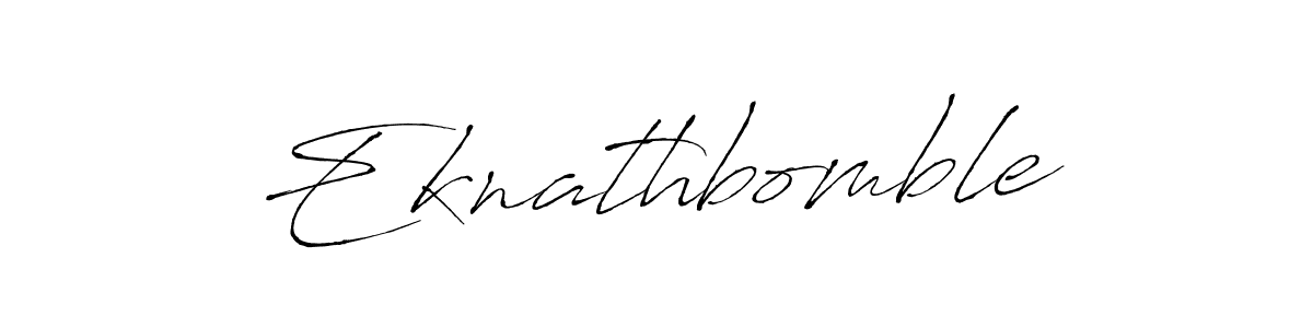 Antro_Vectra is a professional signature style that is perfect for those who want to add a touch of class to their signature. It is also a great choice for those who want to make their signature more unique. Get Eknathbomble name to fancy signature for free. Eknathbomble signature style 6 images and pictures png