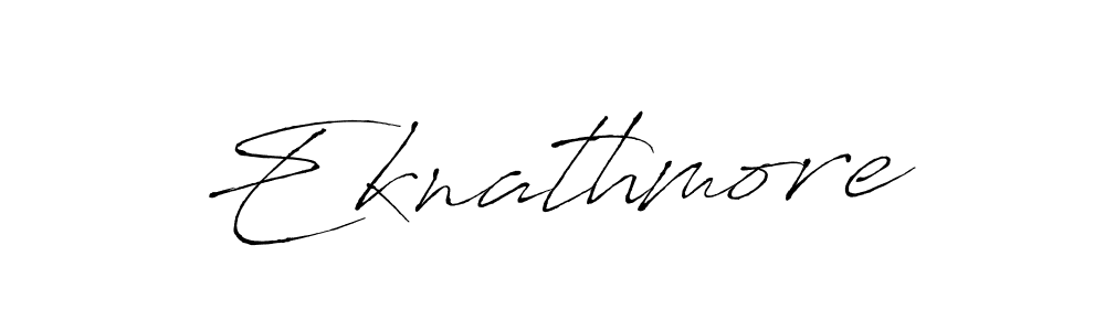 Use a signature maker to create a handwritten signature online. With this signature software, you can design (Antro_Vectra) your own signature for name Eknathmore. Eknathmore signature style 6 images and pictures png