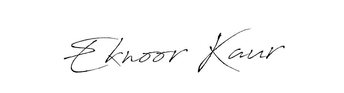 Eknoor Kaur stylish signature style. Best Handwritten Sign (Antro_Vectra) for my name. Handwritten Signature Collection Ideas for my name Eknoor Kaur. Eknoor Kaur signature style 6 images and pictures png