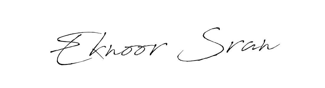 You can use this online signature creator to create a handwritten signature for the name Eknoor Sran. This is the best online autograph maker. Eknoor Sran signature style 6 images and pictures png