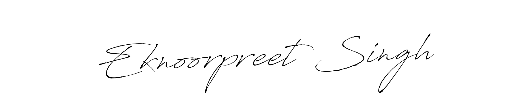 This is the best signature style for the Eknoorpreet Singh name. Also you like these signature font (Antro_Vectra). Mix name signature. Eknoorpreet Singh signature style 6 images and pictures png