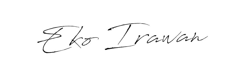 How to make Eko Irawan signature? Antro_Vectra is a professional autograph style. Create handwritten signature for Eko Irawan name. Eko Irawan signature style 6 images and pictures png