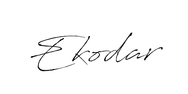 Design your own signature with our free online signature maker. With this signature software, you can create a handwritten (Antro_Vectra) signature for name Ekodar. Ekodar signature style 6 images and pictures png