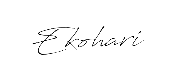 Make a beautiful signature design for name Ekohari. Use this online signature maker to create a handwritten signature for free. Ekohari signature style 6 images and pictures png