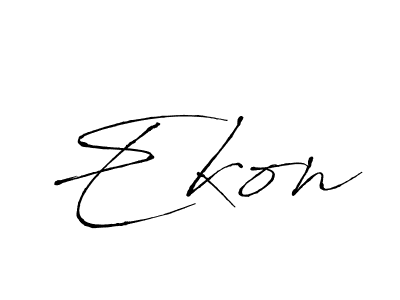 Best and Professional Signature Style for Ekon. Antro_Vectra Best Signature Style Collection. Ekon signature style 6 images and pictures png