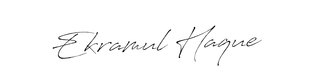 The best way (Antro_Vectra) to make a short signature is to pick only two or three words in your name. The name Ekramul Haque include a total of six letters. For converting this name. Ekramul Haque signature style 6 images and pictures png