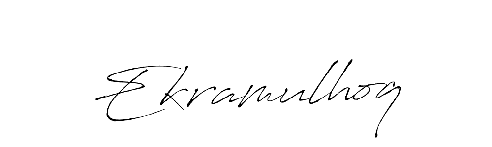 Once you've used our free online signature maker to create your best signature Antro_Vectra style, it's time to enjoy all of the benefits that Ekramulhoq name signing documents. Ekramulhoq signature style 6 images and pictures png