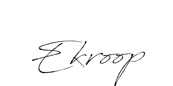 Make a short Ekroop signature style. Manage your documents anywhere anytime using Antro_Vectra. Create and add eSignatures, submit forms, share and send files easily. Ekroop signature style 6 images and pictures png