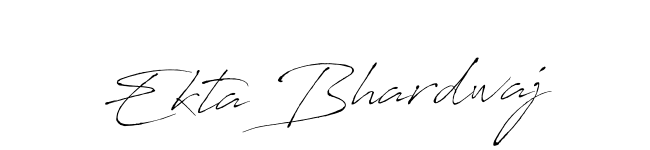 Antro_Vectra is a professional signature style that is perfect for those who want to add a touch of class to their signature. It is also a great choice for those who want to make their signature more unique. Get Ekta Bhardwaj name to fancy signature for free. Ekta Bhardwaj signature style 6 images and pictures png