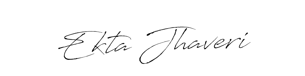 How to make Ekta Jhaveri signature? Antro_Vectra is a professional autograph style. Create handwritten signature for Ekta Jhaveri name. Ekta Jhaveri signature style 6 images and pictures png