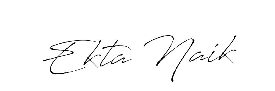 You should practise on your own different ways (Antro_Vectra) to write your name (Ekta Naik) in signature. don't let someone else do it for you. Ekta Naik signature style 6 images and pictures png