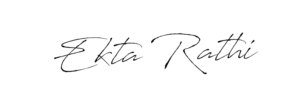 The best way (Antro_Vectra) to make a short signature is to pick only two or three words in your name. The name Ekta Rathi include a total of six letters. For converting this name. Ekta Rathi signature style 6 images and pictures png