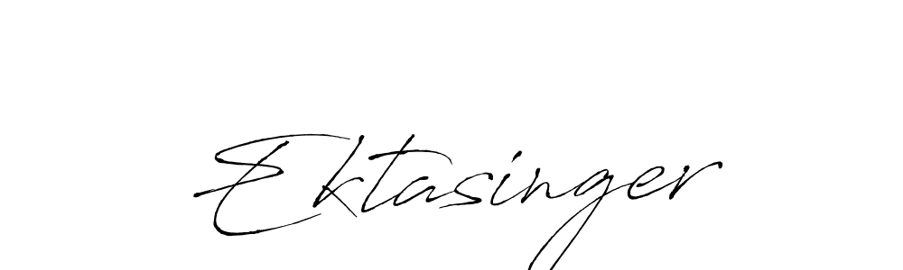 Make a beautiful signature design for name Ektasinger. Use this online signature maker to create a handwritten signature for free. Ektasinger signature style 6 images and pictures png