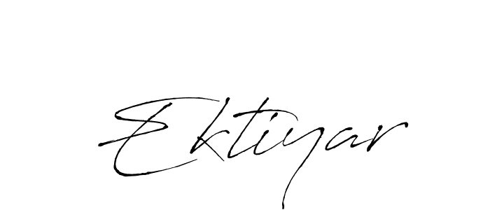 Create a beautiful signature design for name Ektiyar. With this signature (Antro_Vectra) fonts, you can make a handwritten signature for free. Ektiyar signature style 6 images and pictures png