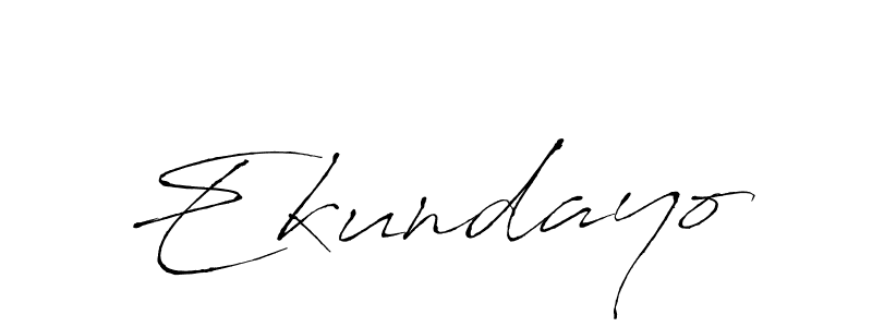 Design your own signature with our free online signature maker. With this signature software, you can create a handwritten (Antro_Vectra) signature for name Ekundayo. Ekundayo signature style 6 images and pictures png