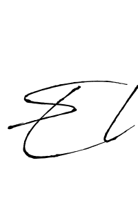 It looks lik you need a new signature style for name El. Design unique handwritten (Antro_Vectra) signature with our free signature maker in just a few clicks. El signature style 6 images and pictures png