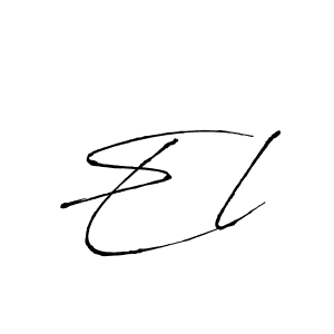 Once you've used our free online signature maker to create your best signature Antro_Vectra style, it's time to enjoy all of the benefits that El  name signing documents. El  signature style 6 images and pictures png