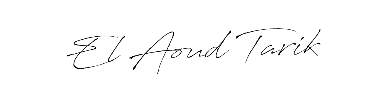 Similarly Antro_Vectra is the best handwritten signature design. Signature creator online .You can use it as an online autograph creator for name El Aoud Tarik. El Aoud Tarik signature style 6 images and pictures png