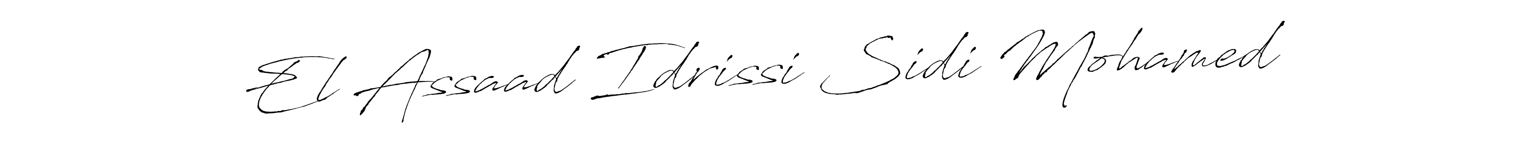 Similarly Antro_Vectra is the best handwritten signature design. Signature creator online .You can use it as an online autograph creator for name El Assaad Idrissi Sidi Mohamed. El Assaad Idrissi Sidi Mohamed signature style 6 images and pictures png