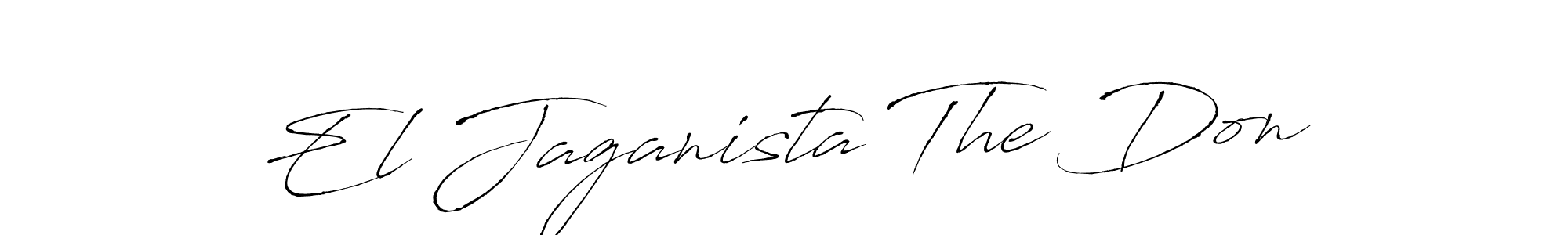 Make a beautiful signature design for name El Jaganista The Don. With this signature (Antro_Vectra) style, you can create a handwritten signature for free. El Jaganista The Don signature style 6 images and pictures png