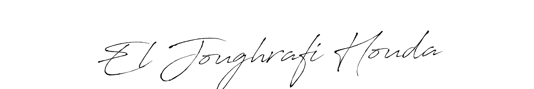 Also we have El Joughrafi Houda name is the best signature style. Create professional handwritten signature collection using Antro_Vectra autograph style. El Joughrafi Houda signature style 6 images and pictures png