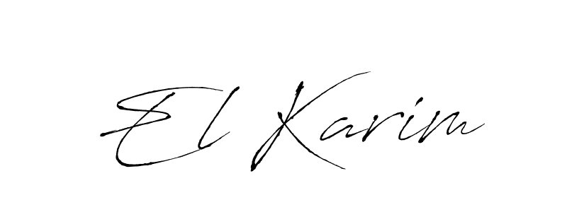 Use a signature maker to create a handwritten signature online. With this signature software, you can design (Antro_Vectra) your own signature for name El Karim. El Karim signature style 6 images and pictures png
