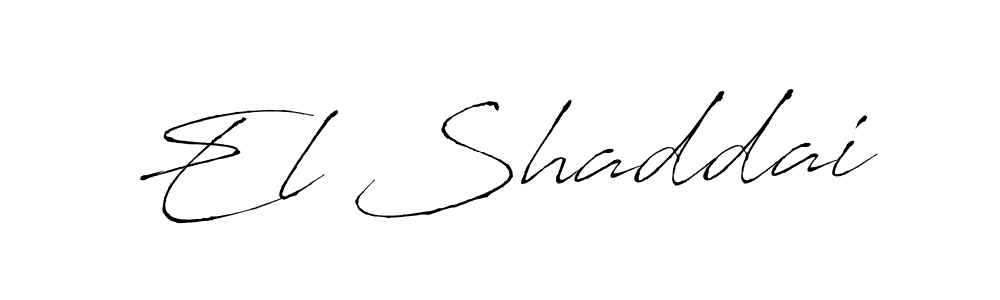 How to make El Shaddai name signature. Use Antro_Vectra style for creating short signs online. This is the latest handwritten sign. El Shaddai signature style 6 images and pictures png