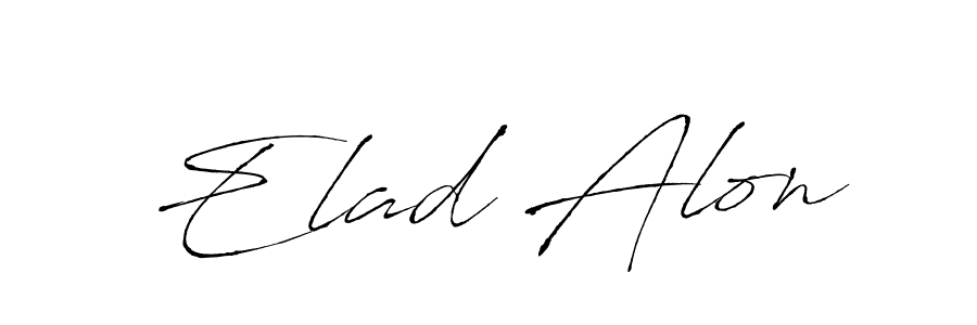 The best way (Antro_Vectra) to make a short signature is to pick only two or three words in your name. The name Elad Alon include a total of six letters. For converting this name. Elad Alon signature style 6 images and pictures png