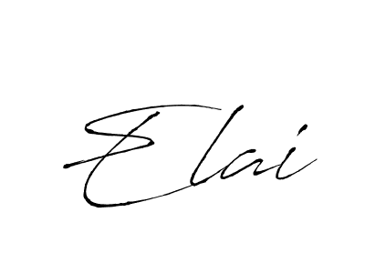 You should practise on your own different ways (Antro_Vectra) to write your name (Elai) in signature. don't let someone else do it for you. Elai signature style 6 images and pictures png