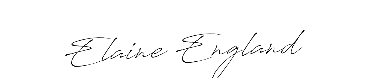 Antro_Vectra is a professional signature style that is perfect for those who want to add a touch of class to their signature. It is also a great choice for those who want to make their signature more unique. Get Elaine England name to fancy signature for free. Elaine England signature style 6 images and pictures png