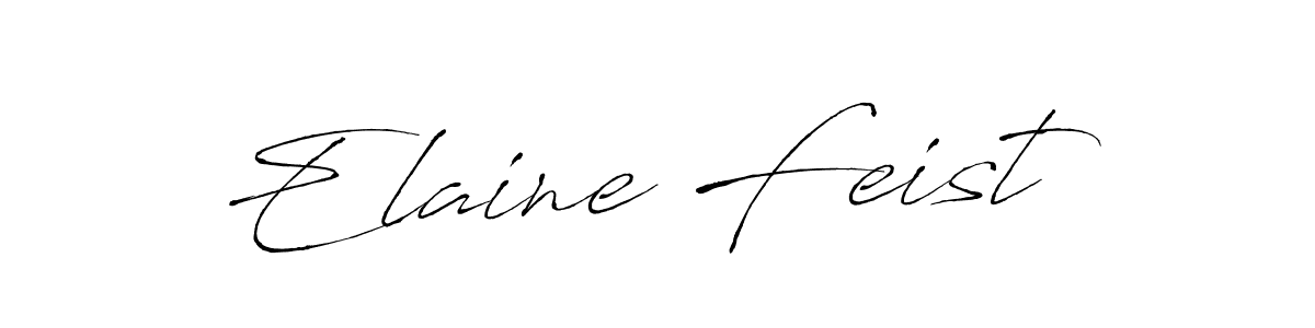 Use a signature maker to create a handwritten signature online. With this signature software, you can design (Antro_Vectra) your own signature for name Elaine Feist. Elaine Feist signature style 6 images and pictures png