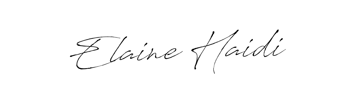 See photos of Elaine Haidi official signature by Spectra . Check more albums & portfolios. Read reviews & check more about Antro_Vectra font. Elaine Haidi signature style 6 images and pictures png
