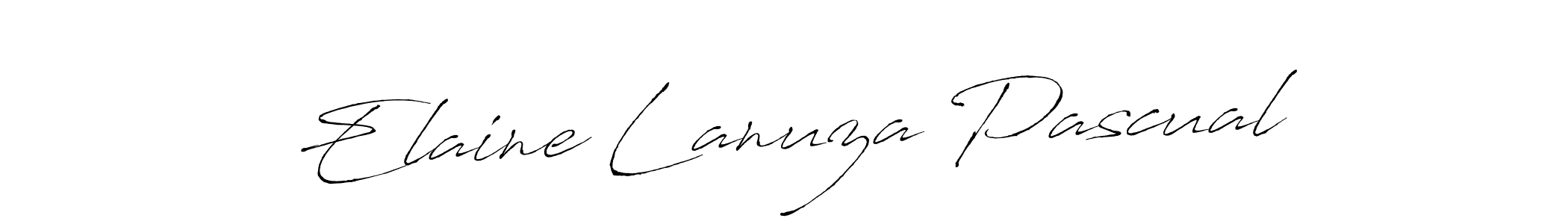 Make a short Elaine Lanuza Pascual signature style. Manage your documents anywhere anytime using Antro_Vectra. Create and add eSignatures, submit forms, share and send files easily. Elaine Lanuza Pascual signature style 6 images and pictures png