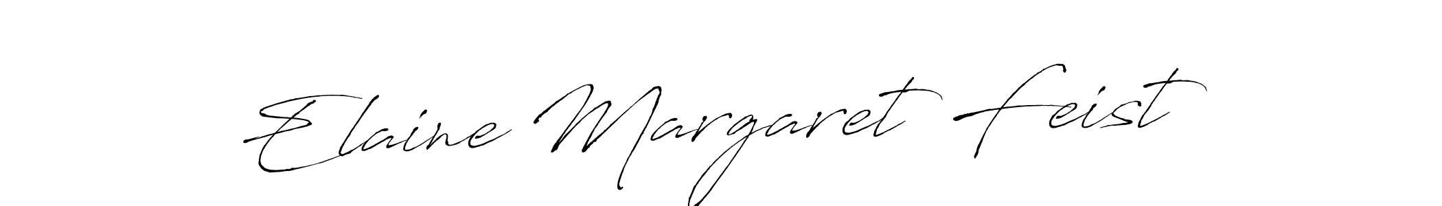 See photos of Elaine Margaret Feist official signature by Spectra . Check more albums & portfolios. Read reviews & check more about Antro_Vectra font. Elaine Margaret Feist signature style 6 images and pictures png