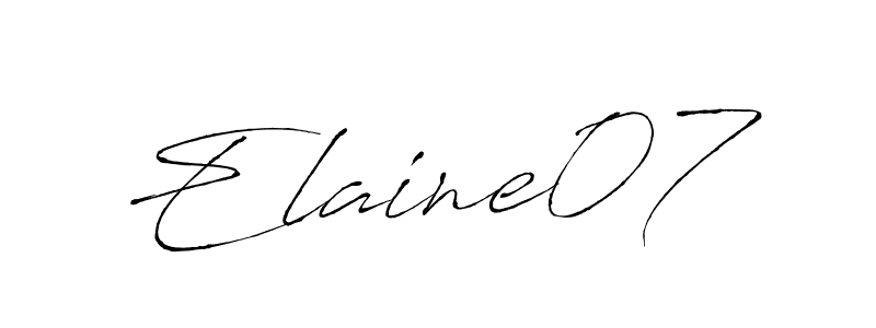 Make a beautiful signature design for name Elaine07. Use this online signature maker to create a handwritten signature for free. Elaine07 signature style 6 images and pictures png