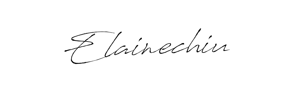 Also we have Elainechiu name is the best signature style. Create professional handwritten signature collection using Antro_Vectra autograph style. Elainechiu signature style 6 images and pictures png