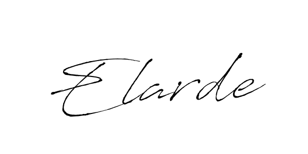 if you are searching for the best signature style for your name Elarde. so please give up your signature search. here we have designed multiple signature styles  using Antro_Vectra. Elarde signature style 6 images and pictures png