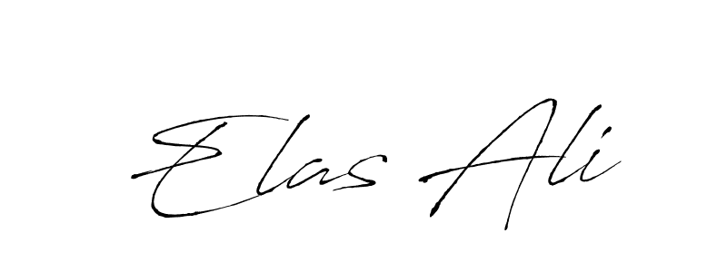 Make a beautiful signature design for name Elas Ali. With this signature (Antro_Vectra) style, you can create a handwritten signature for free. Elas Ali signature style 6 images and pictures png