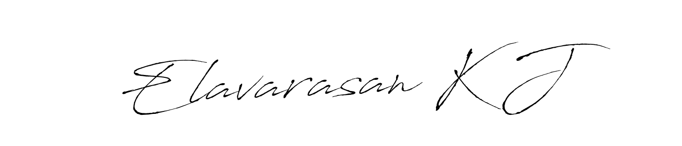 You can use this online signature creator to create a handwritten signature for the name Elavarasan K J. This is the best online autograph maker. Elavarasan K J signature style 6 images and pictures png